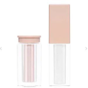 KKW Beauty ultra high beams bundle set loose powder & iridescent lip gloss Set